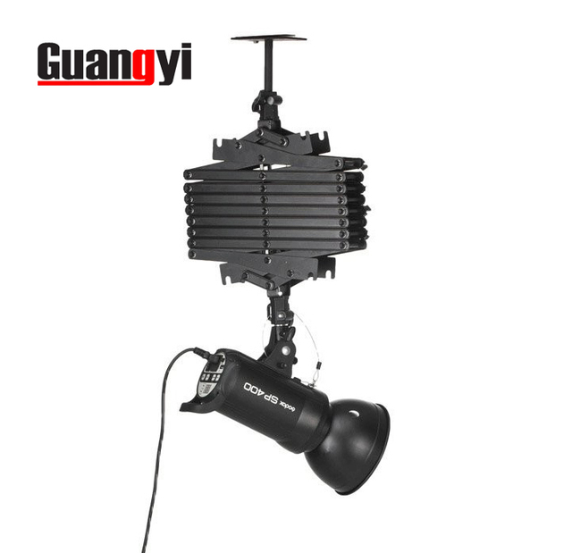 Professional Aluminum Alloy Pantograph Ceiling Rail Track System for Studio Light Softbox Photography