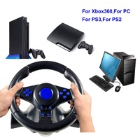 Manette de Jeu Doubleshock Volant de Course pour P4/P3/PC 360/Android/Switch/PC 7-en-1