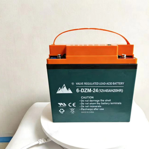 ポータブル充電式ディープサイクル長寿命12V 45AHメンテナンスフリーバルブ式鉛蓄電池 - Product Image 1
