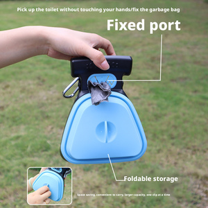 <span class=keywords><strong>Ramasse</strong></span>-crottes pour <span class=keywords><strong>chien</strong></span> en plastique biodégradable sans contact, pliable et portable - Product Image 4