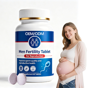 Integratore per la fertilità maschile OEM/ODM, multivitaminico naturale e biologico per migliorare la fertilità, l'equilibrio ormonale e la concezione. - Product Image 1