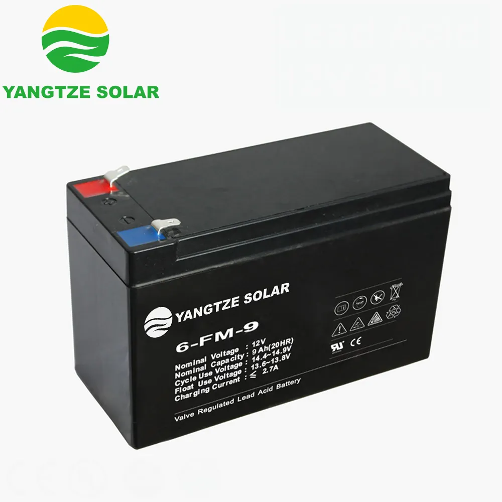 Yongjantze — batterie rechargeable 12v 9ah 20hr, livraison rapide
