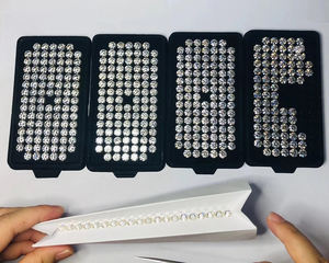 थोक गरा प्रमाण पत्र सफेद रंग मोइससानाइट डायमंड राउंड कट कट 1.0ct def vs1 ढीली मोइससानाइट स्टोन - Product Image 2