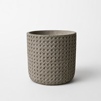 Pots et jardinières suspendus d'intérieur modernes et créatifs, pots à fleurs sur pied, pots à plantes en ciment écologiques