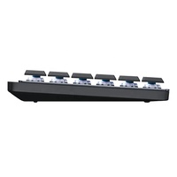 Logitech MX Mechanical Mini Wireless untuk Keyboard LED Click Tactile Quiet Linear Ringan dengan Lampu Latar untuk Desktop