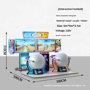 Máquina de Juego Arcade de Bolas Rodantes Interactiva para Padres e Hijos, 2 Jugadores, Edades 6+, Entretenimiento, Batalla, Bola Mágica - Product Image 3
