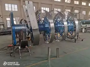 Muxiang Spiral Conveyor System For Conveying Boxes / Continuous Vertical Conveyor Lifting Through Floors With Roller Chain Unit