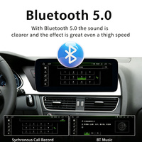 Reproductor de Radio para Auto con Pantalla de 10.25 Pulgadas, CarPlay y Android Auto, GPS Integrado, Mirror Link, Audio de Alta Resolución, 1 Año de Garantía para Audi A4/A5/S5/Q5