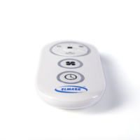 Producto Popular, Control Remoto Universal Inalámbrico RF de 6 Botones, Plástico ABS Blanco, para Hogar Inteligente, 433mhz y 2.4G