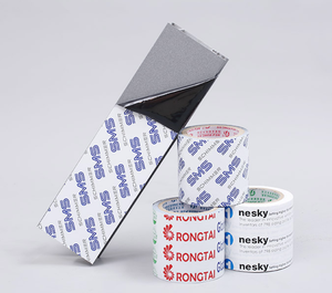 <span class=keywords><strong>Film</strong></span> de protection de surface en polyéthylène noir et blanc imprimé, largement utilisé pour les profilés en aluminium - Product Image 4