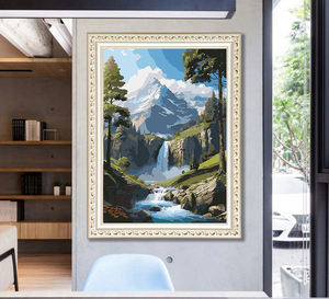 24 Couleurs Moderne et Classique DIY <span class=keywords><strong>Peinture</strong></span> par Numéros Paysages Naturels <span class=keywords><strong>Peinture</strong></span> à l'Huile <span class=keywords><strong>Acrylique</strong></span> pour Adultes Débutants - Product Image 2