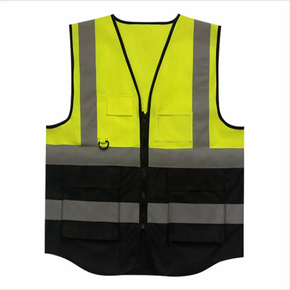 Matching environmental sanitation breathable reflective clothing for site safety reflective vest