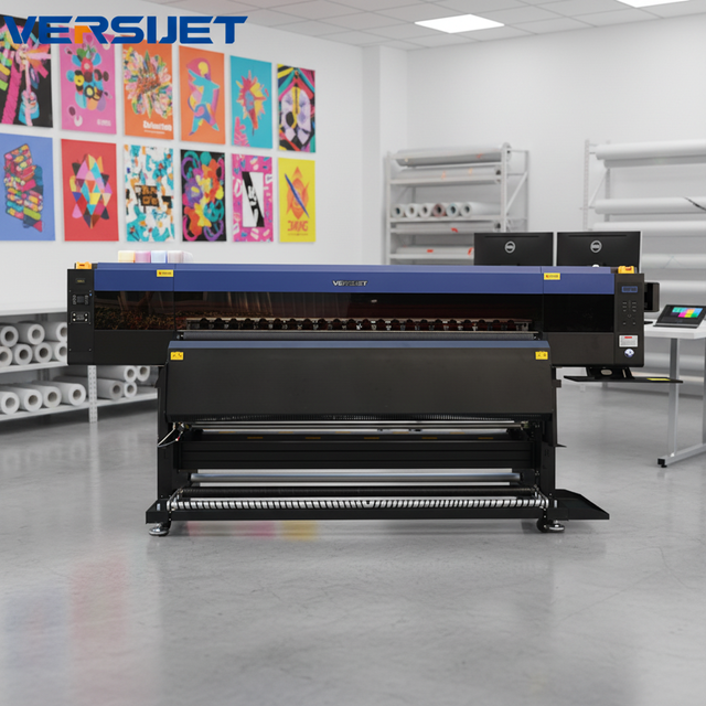 VERSIJET 1.8m Industrial Dye Sublimation Textile Printer with 8 Eps I3200 Heads High Speed Fabric Printing