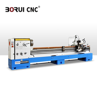 Tour à métaux manuel de moyenne capacité CA6250B avec banc trempé par induction et frein de pied pour tournage industriel