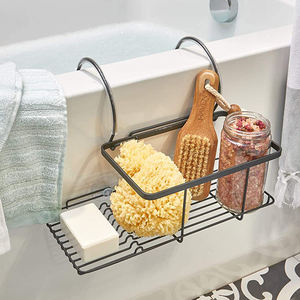 Porte-savon <span class=keywords><strong>de</strong></span> salle <span class=keywords><strong>de</strong></span> bain en métal extra-large, résistant à la rouille, porte-savon <span class=keywords><strong>de</strong></span> douche, <span class=keywords><strong>tablette</strong></span> <span class=keywords><strong>de</strong></span> <span class=keywords><strong>pont</strong></span> <span class=keywords><strong>de</strong></span> salle <span class=keywords><strong>de</strong></span> bain - Product Image 5