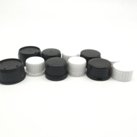 Bouchon de bouteille à vis en plastique de 18 mm avec anneau de sécurité, anti-effraction, durable, portable et anti-déversement, fourni directement par l'usine
