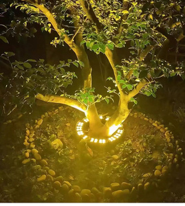 Projecteur LED annulaire extérieur RVB étanche IP65 pour parc, jardin, éclairage paysager, lampadaire pour arbre (type « câlin d'arbre ») - Product Image 5