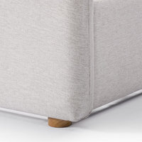 Lit moderne King, double, simple, Queen, Pebble, Queen, Oat, design capitonné, revêtement en tissu velours doux, cadre en bois, rembourrage en cuir