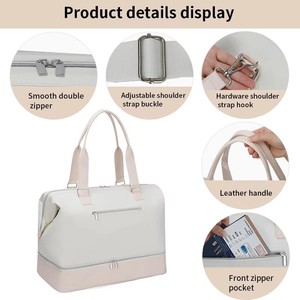 Sac fourre-tout décontracté en toile de haute qualité avec logo personnalisé, grand sac à bandoulière pour Bible et ordinateur portable, vente chaude - Product Image 1