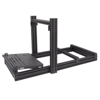 Profil en aluminium de base personnalisé 4080, cadre de simulation de course, châssis de jeu de voiture VR, simulateur de conduite de mouvement, cockpit de simulation de course DIY