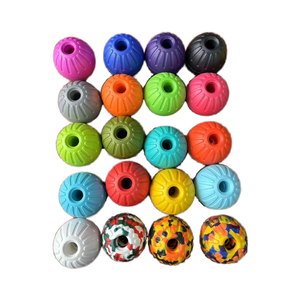 Bola Mainan Hewan Peliharaan 7cm Grosir, Bola Berongga untuk Anjing dan Kucing, dengan Pembersihan Gigi yang Efektif, Model Tahan Lama, Fitur Berkelanjutan - Product Image 3