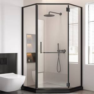 Charnière de porte de douche à 304 degrés en acier inoxydable 180 avec un design moderne de 4cm d'épaisseur pour une utilisation en hôtel - Product Image 3