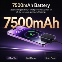 Ponsel M17 Pro Max 5G 2026 Model Baru Versi Global RAM 16GB Penyimpanan 1TB Layar HD 6.9 Inci 144Hz Kamera 108MP 7500mAh Android