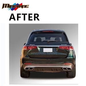 Nouveaux accessoires automobiles très vendus, kit carrosserie pour pare-chocs avant avec clips pour <span class=keywords><strong>GL</strong></span> X164, mise à niveau vers GLS X167 AMG - Product Image 6