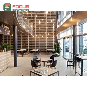 ตู้โชว์กาแฟแบบรวมพร้อมชั้นวางกระจก ตู้โชว์มุม ตู้โชว์ร้านค้าขายกาแฟ - Product Image 6