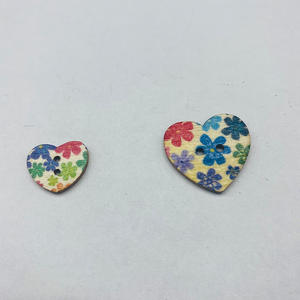 Декоративные пуговицы в форме сердца - Product Image 2