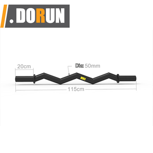 47 Zoll EZ Curl Fat Bar Log Lang hantel <span class=keywords><strong>OB</strong></span> 47 Gewichtheben Lang hantel Bar für Unterarm Wrestling Training Verwendung mit Rändel griff - Product Image 4