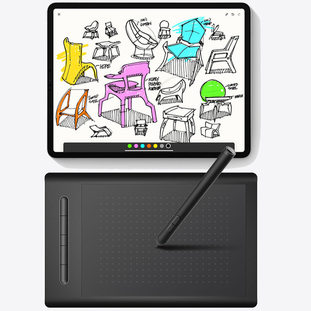 Electronic Sketch Pad Graphic Tablets Usb Writing Stylus Pad for Win Mac IOS Android