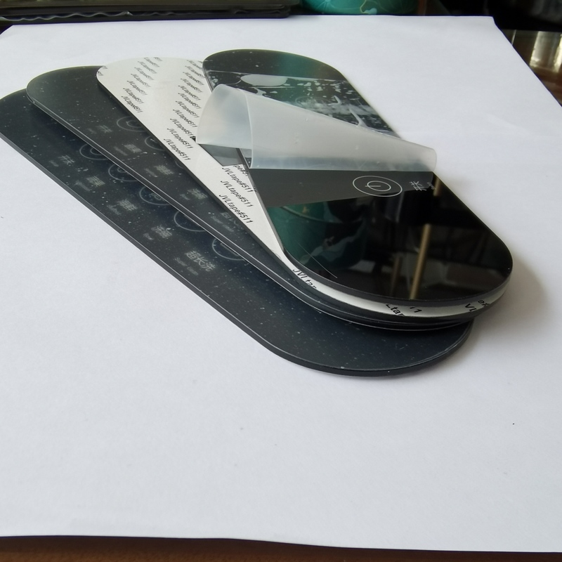 PET PC Digital Printing Graphic Overlay