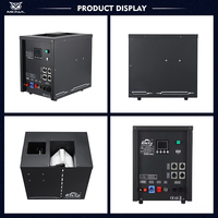 Machine à flammes verticale DMX 300W étanche pour extérieur, à tête unique, pour festivals de musique et scènes