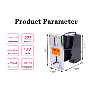 Raccoglitore di <span class=keywords><strong>monete</strong></span> 109 di alta qualità, gettoniera per distributore automatico - Product Image 2