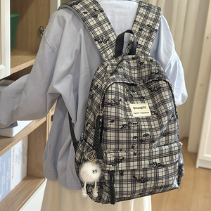 Mochila Casual con Cierre para Mujer, Diseño Floral, Forro de Poliéster, Ligera, para la Escuela o Uso Diario - Product Image 4