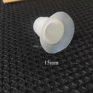 Silikon-Kurz flansch für Zubehör Tragbar 15/17/18/19/21/22mm Einsätze Manuelle pumpen getriebene BPA-freie <span class=keywords><strong>variable</strong></span> Strömung - Product Image 4