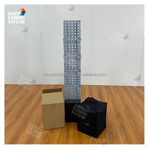 Estante de exhibición de tamaño A4 plegable portátil de gran oferta para exhibición de soporte de catálogo de folletos de revistas de literatura - Product Image 3