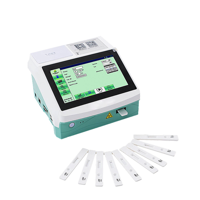Touch Screen Immunofluorescence Quantitative Analyzer Hormones Analyzer Poct Immunoassay Analyzer