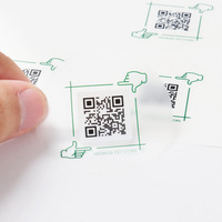 Gestión de inventario Etiquetas de código QR personalizadas impermeables duraderas Pegatinas para escanear