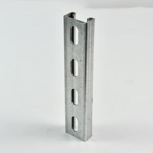 Goedkope PV-beugel, speciaal thermisch verzinkt koudgevormd geperforeerd C-profiel staal 41*21*2 liggerbalken voor zonne-energiesysteem - Product Image 4