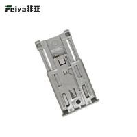 Amortisseur hydraulique en acier inoxydable et plastique - Amortisseur anti-basculement à double ressort et roulement à billes pour porte coulissante de placard