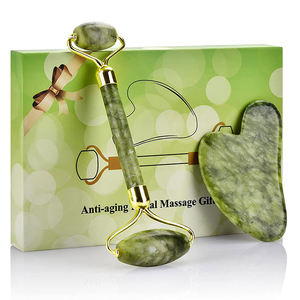 Masseur naturel pour le visage, 1 pièce, grattoir de <span class=keywords><strong>Gouache</strong></span>, masseur facial, Jade - Product Image 2