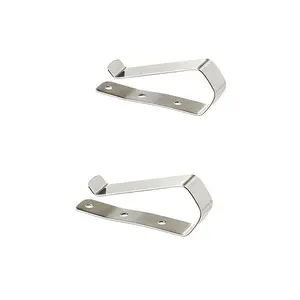 Costom stamping parts remote control visor clip metal universal clips for remote control