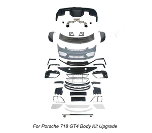 Kit Carrozzeria Stile GT4 per <span class=keywords><strong>Porsche</strong></span> Boxster <span class=keywords><strong>Cayman</strong></span> 2016-2024 982 718 Aggiornamento Esterno - Product Image 2