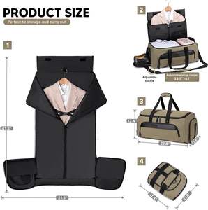 Free Sample Custom Suit <b>Cover</b> <b>Garment</b> Suit Bag Suit <b>Cover</b> <b>Garment</b> <b>Cover</b> Bag Cloth Custom <b>Garment</b> Bags Custom logo Wholesale - Product Image 3