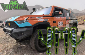 LC79 Dual-Circuit Bidirectional Adjustable Nitrogen Shock Absorber 2-3.5" Lift Kit Body Control Fits All Roads Protects <strong>Parts</strong> - Product Image 6