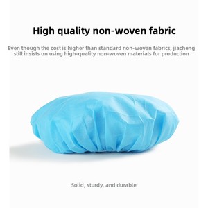 Gorro desechable unisex de tela no tejida <span class=keywords><strong>para</strong></span> <span class=keywords><strong>cocina</strong></span>, taller o fábrica, tipo chef, antipolvo y engrosado. - Product Image 5