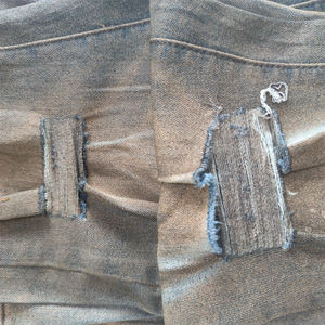 Oem Originele Kwaliteit Pur Denim Jeans Mannen Merk Jeans Aangepaste Logo Plus Size Denim Koepel Jeans In Voorraad Ontwerper - Product Image 4