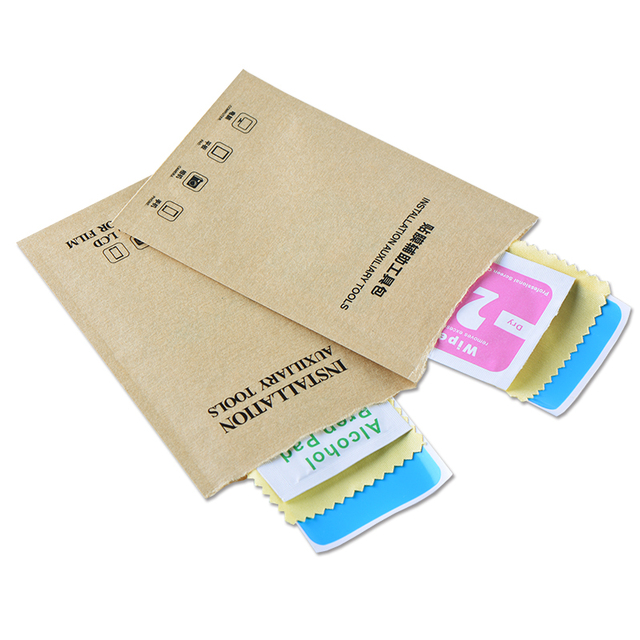 Complete Phone Screen Protector Kit - 3-in-1 Cleaning Wipes & Installation Tools